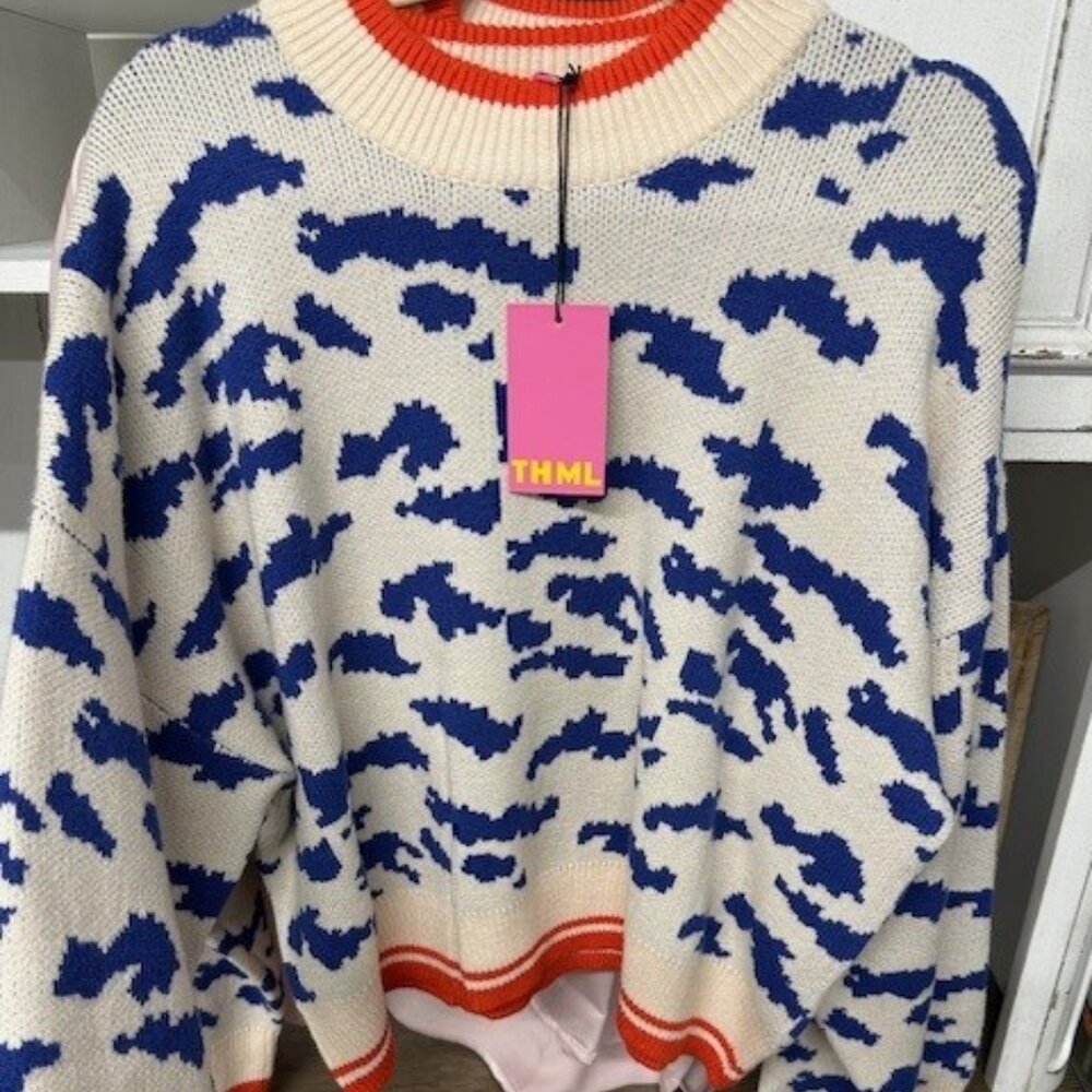 THML Mock Neck Sweater